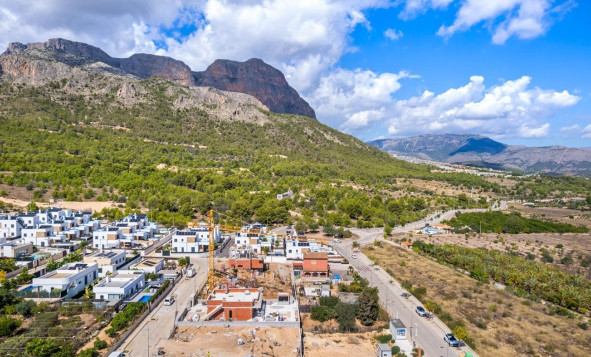 Obra nueva - 3. Casa indepiende - Polop - Costa Blanca Norte 