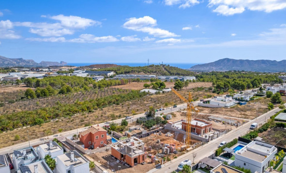 Obra nueva - 3. Casa indepiende - Polop - Costa Blanca Norte 