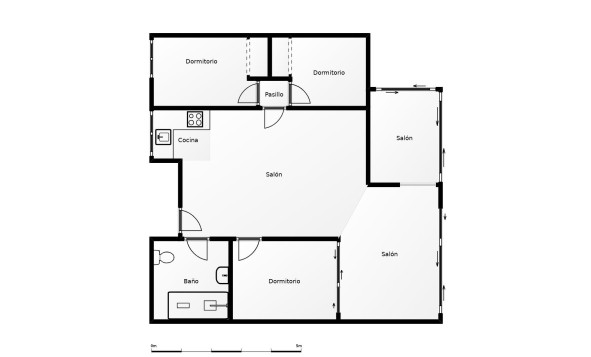 Resale - 1. Apartment / flat - Guardamar del Segura - Puerto Deportivo