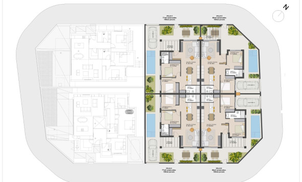 New build - 4. Semi-detached villa - Torre Pacheco - Costa Calida