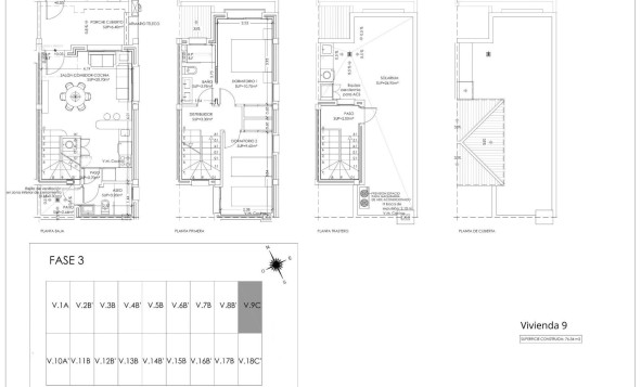Nieuwbouw woningen - 2. Town house / tussenwoning - Torre Pacheco - Santa Rosalia pueblo