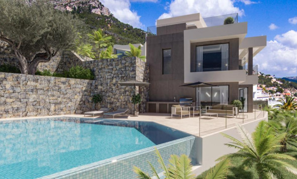 New build - 3. Detached house - Calpe - Montaña