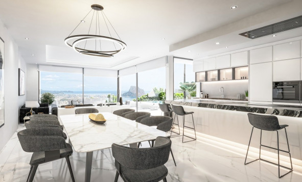 Nieuwbouw woningen - 3. Vrijstaande villa - Calpe - PLAYA COSTA