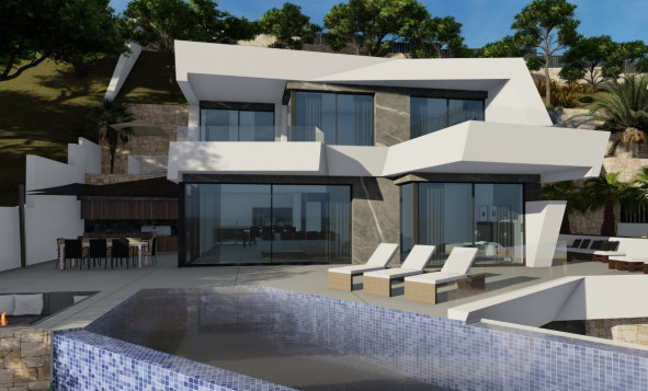 Nieuwbouw woningen - 3. Vrijstaande villa - Calpe - PLAYA COSTA
