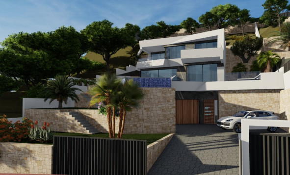 Nieuwbouw woningen - 3. Vrijstaande villa - Calpe - PLAYA COSTA