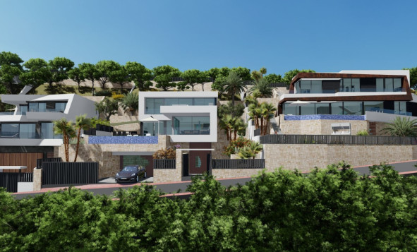 Nieuwbouw woningen - 3. Vrijstaande villa - Calpe - PLAYA COSTA