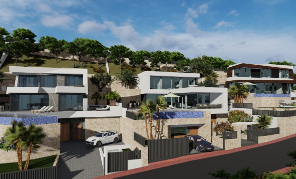 Nieuwbouw woningen - 3. Vrijstaande villa - Calpe - PLAYA COSTA