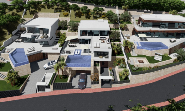 Nieuwbouw woningen - 3. Vrijstaande villa - Calpe - PLAYA COSTA