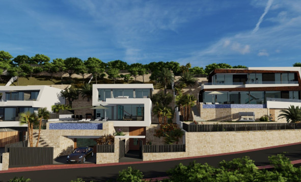 Nieuwbouw woningen - 3. Vrijstaande villa - Calpe - PLAYA COSTA