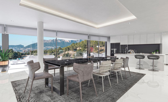 New build - 3. Detached house - Benissa - Montaña