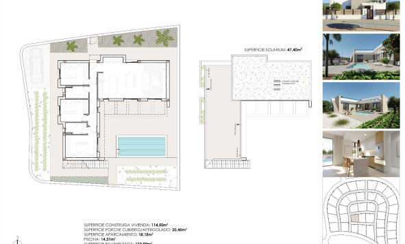 New build - 3. Detached house - Fuente Alamo de Murcia - Costa Calida