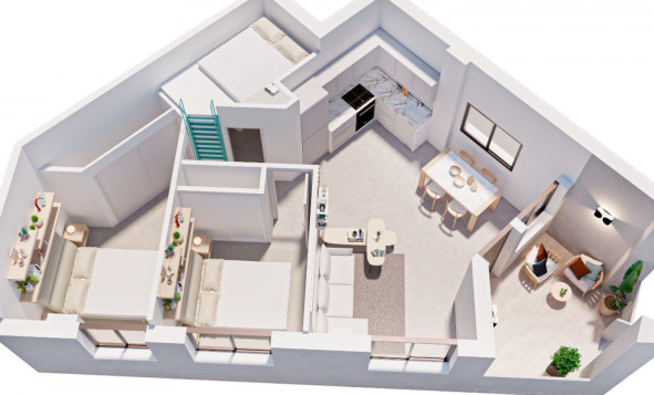 Obra nueva - 1. Apartamento / piso - Pilar de la Horadada - Costa Blanca Sur