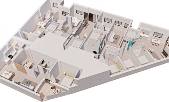 Obra nueva - 1. Apartamento / piso - Pilar de la Horadada - Costa Blanca Sur
