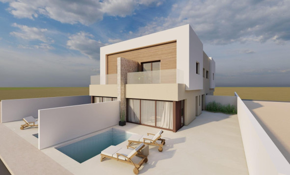 Obra nueva - 4. Chalet pareado - San Javier - Costa Calida