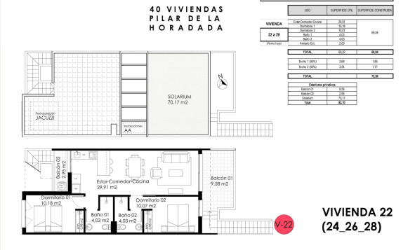 Obra nueva - 1. Apartamento / piso - Pilar de la Horadada - Costa Blanca Sur