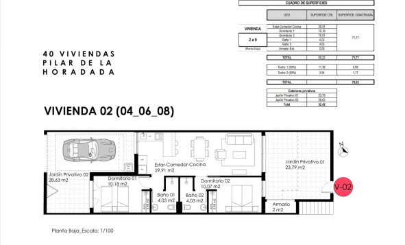 Obra nueva - 1. Apartamento / piso - Pilar de la Horadada - Costa Blanca Sur