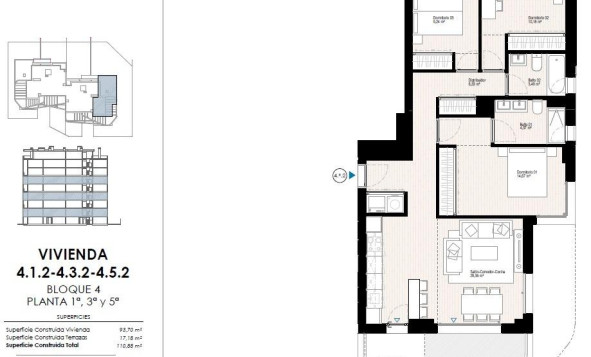 Obra nueva - 1. Apartamento / piso - Villajoyosa - Playa del Torres