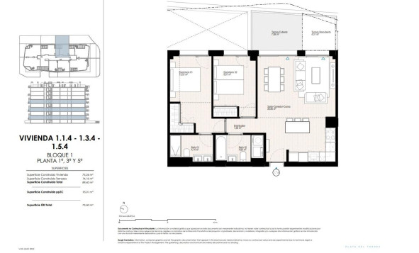 New build - 1. Apartment / flat - Villajoyosa - Playa del Torres