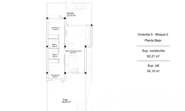 New Build - Bungalow - Orihuela Costa