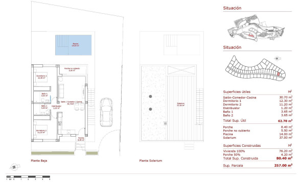Obra nueva - 3. Casa indepiende - Fuente Alamo de Murcia - Costa Calida