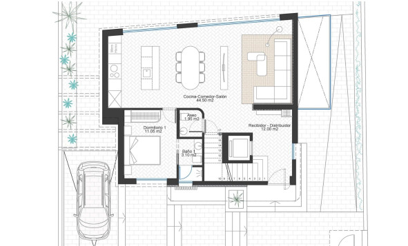 New build - 3. Detached house - Cabo de Palos - Costa Calida