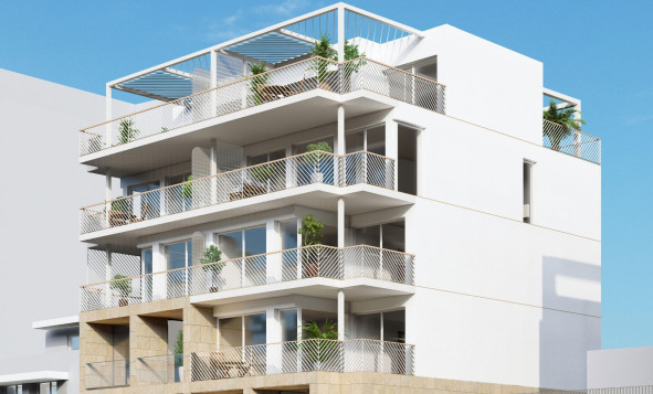 New build - 1. Apartment / flat - Villajoyosa - Pueblo