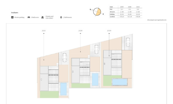 New build - 3. Detached house - Algorfa - Costa Blanca South