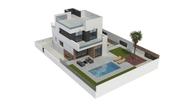 Obra nueva - 3. Casa indepiende - La Nucia - Costa Blanca Norte 