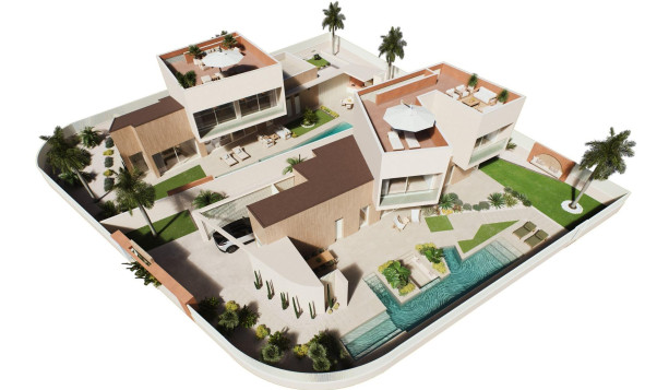 Obra nueva - 3. Casa indepiende - Orihuela Costa - Costa Blanca Sur