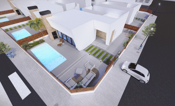 Nieuwbouw Woningen - Villa - San Pedro del Pinatar - Los Alcazares