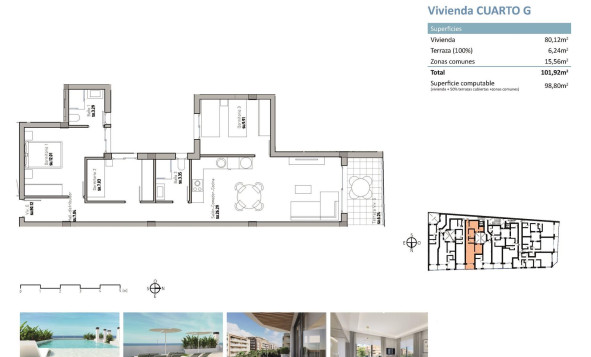 New build - 1. Apartment / flat - Guardamar del Segura - Costa Blanca South