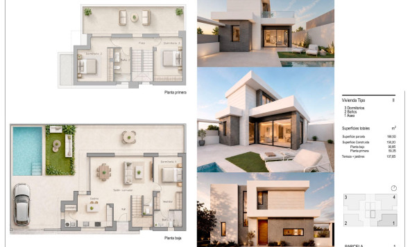 Obra nueva - 3. Casa indepiende - Pilar de la Horadada - Costa Blanca Sur