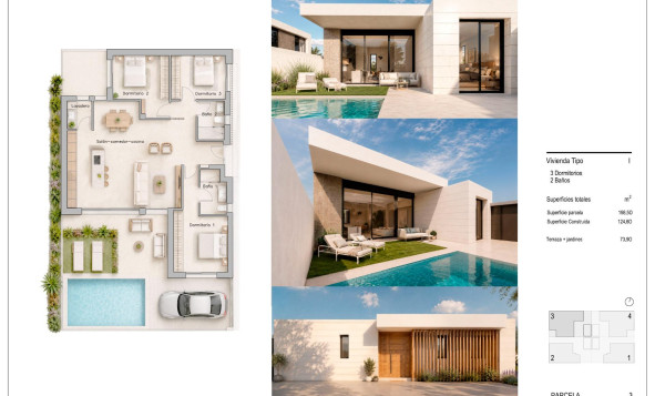 Obra nueva - 3. Casa indepiende - Pilar de la Horadada - Costa Blanca Sur