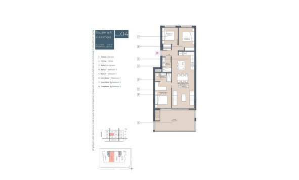 Obra nueva - 1. Apartamento / piso - Benijófar - Costa Blanca Sur