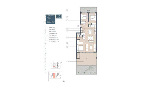 Obra nueva - 1. Apartamento / piso - Benijófar - Costa Blanca Sur