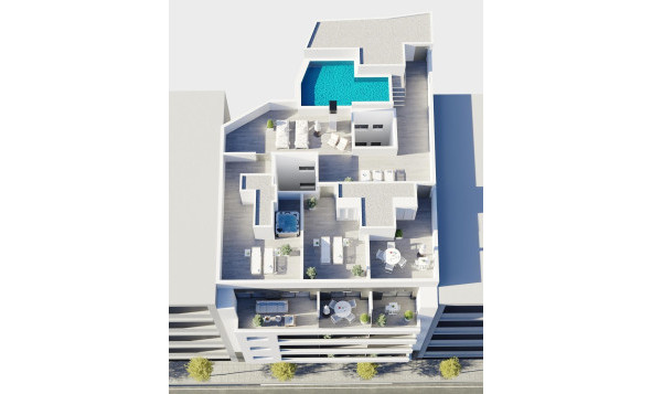 Obra nueva - 1. Apartamento / piso - Torrevieja - Costa Blanca Sur