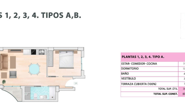 New build - 1. Apartment / flat - Guardamar del Segura - Costa Blanca South