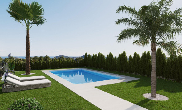 Obra nueva - 3. Casa indepiende - Finestrat - Costa Blanca Norte 