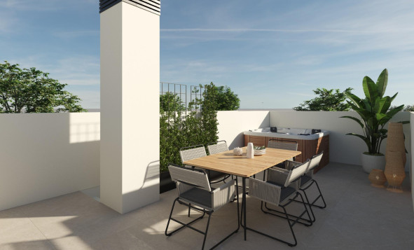 Obra nueva - 2. Chalet adosado - Dolores - Costa Blanca Sur