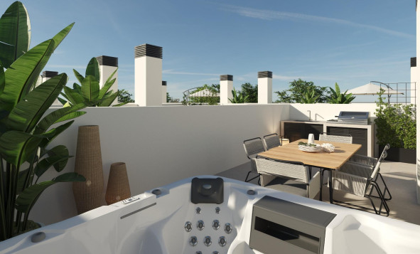 Obra nueva - 2. Chalet adosado - Dolores - Costa Blanca Sur