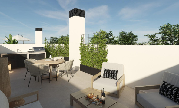 Obra nueva - 2. Chalet adosado - Dolores - Costa Blanca Sur