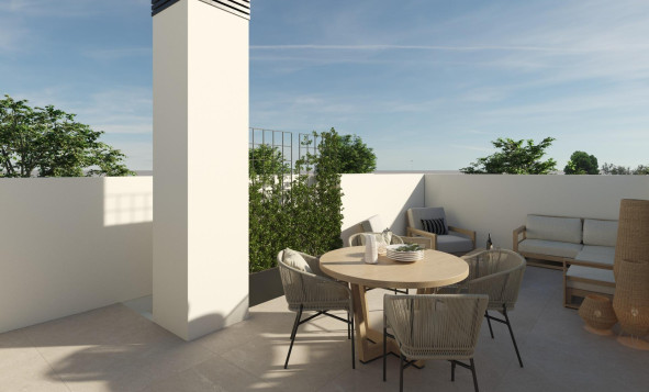 Obra nueva - 2. Chalet adosado - Dolores - Costa Blanca Sur