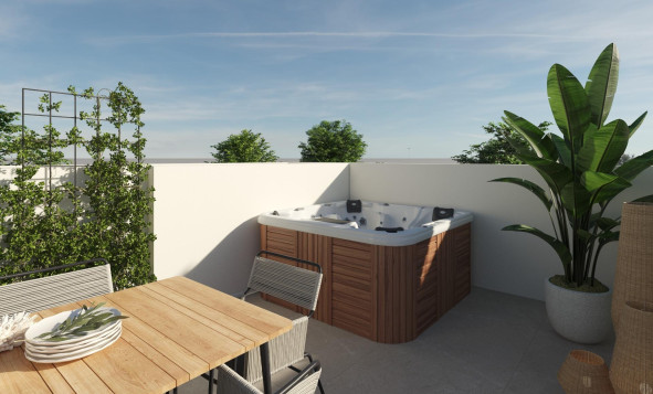 Obra nueva - 2. Chalet adosado - Dolores - Costa Blanca Sur