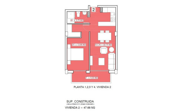 Nieuwbouw woningen - 1. Appartement / flat - Torrevieja - Playa El Acequión