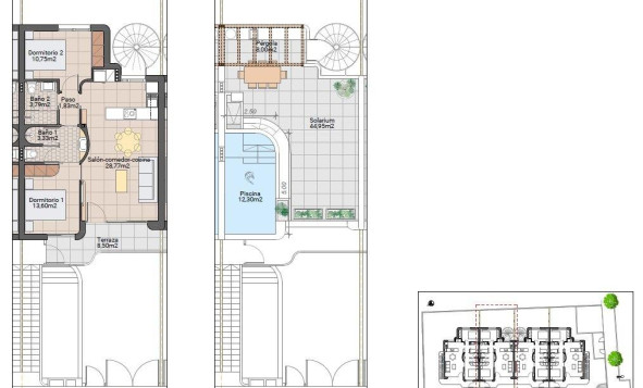 Nieuwbouw woningen - 1. Appartement / flat - Pilar de la Horadada - Costa Blanca Zuid