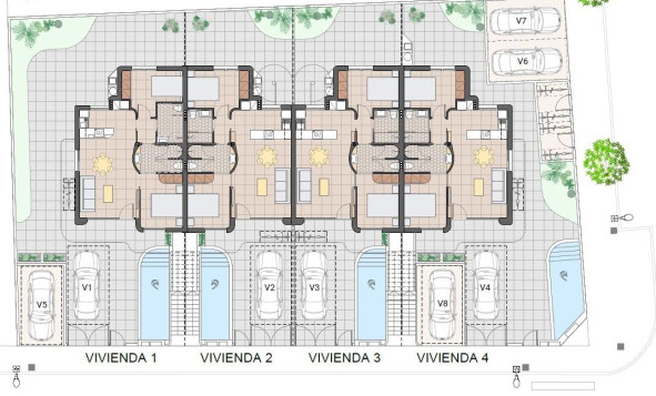 Nieuwbouw woningen - 1. Appartement / flat - Pilar de la Horadada - Costa Blanca Zuid
