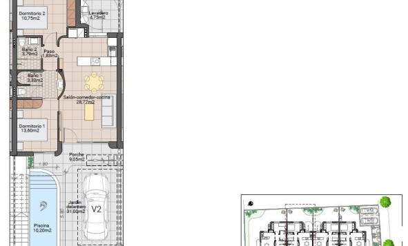Nieuwbouw woningen - 1. Appartement / flat - Pilar de la Horadada - Costa Blanca Zuid