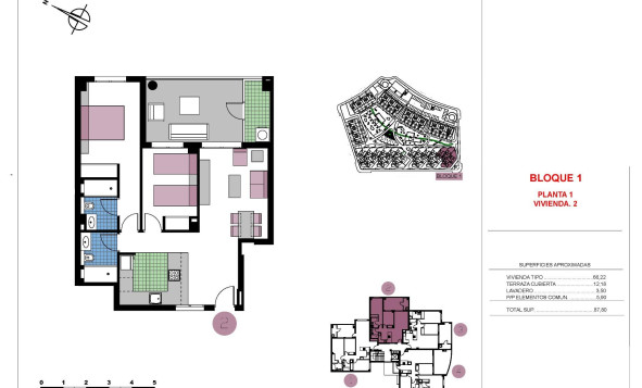 Nieuwbouw woningen - 1. Appartement / flat - Pilar de la Horadada - Costa Blanca Zuid