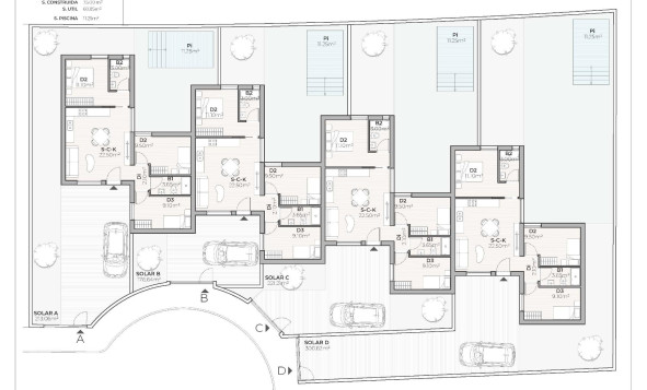 Nieuwbouw woningen - 2. Town house / tussenwoning - Mazarrón - Costa Calida