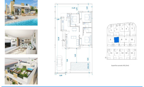 Nieuwbouw woningen - 3. Vrijstaande villa - San Fulgencio - Costa Blanca Zuid